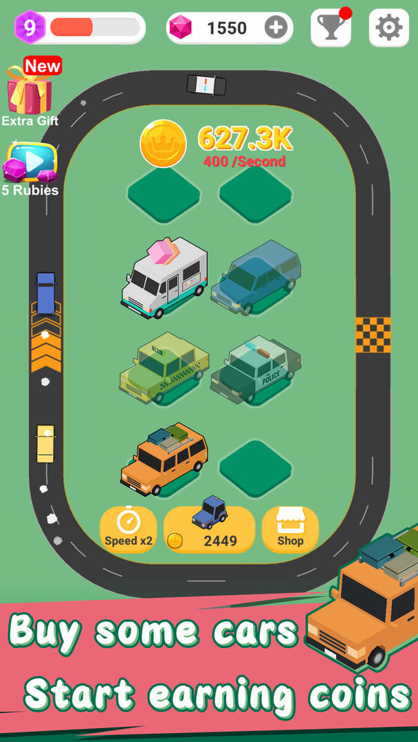 병합 고속도로 - 병합 및 휴면 모터 제국 게임 스크린 샷