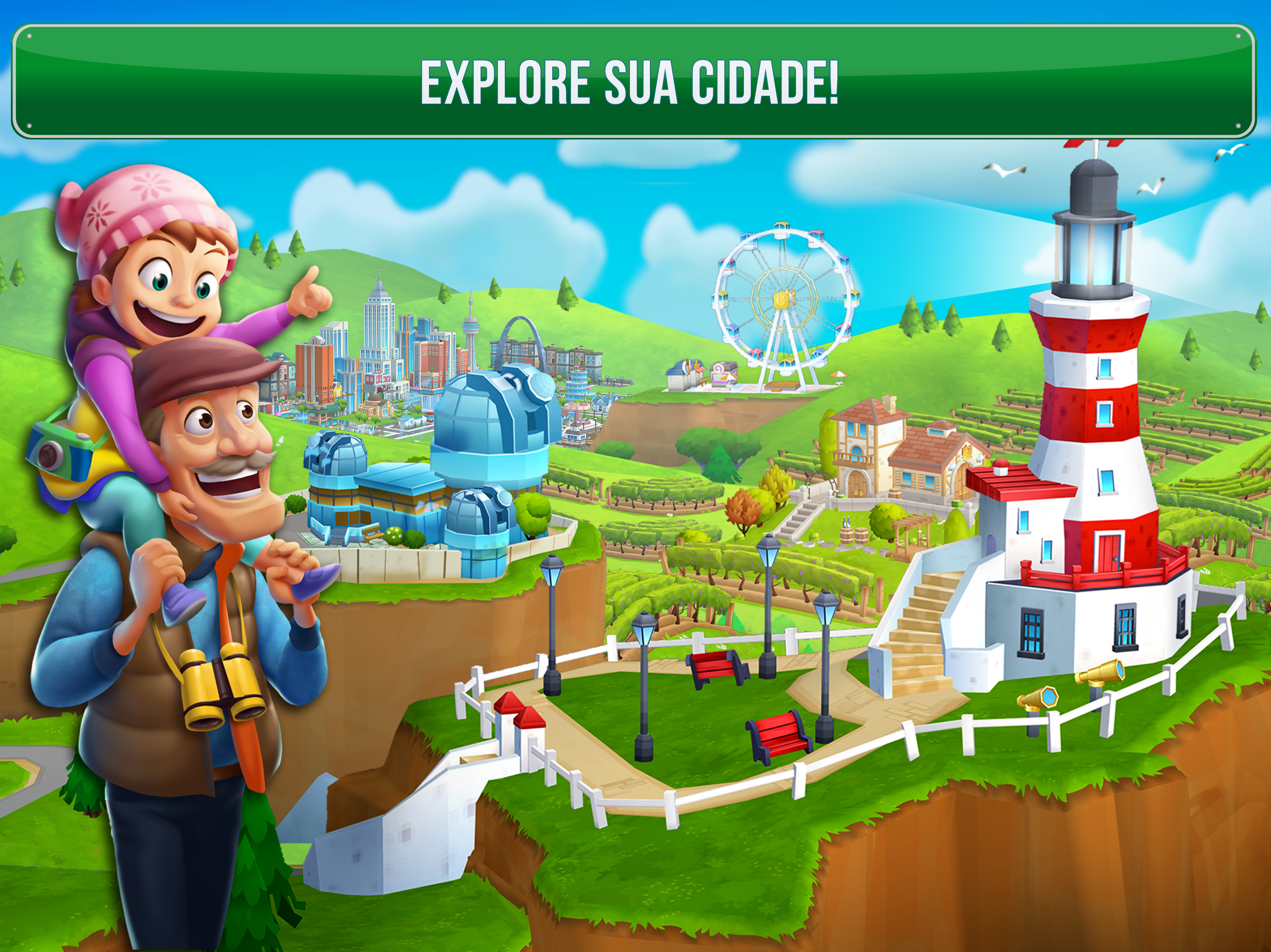 Captura de Tela do Jogo Dream City: Metropolis