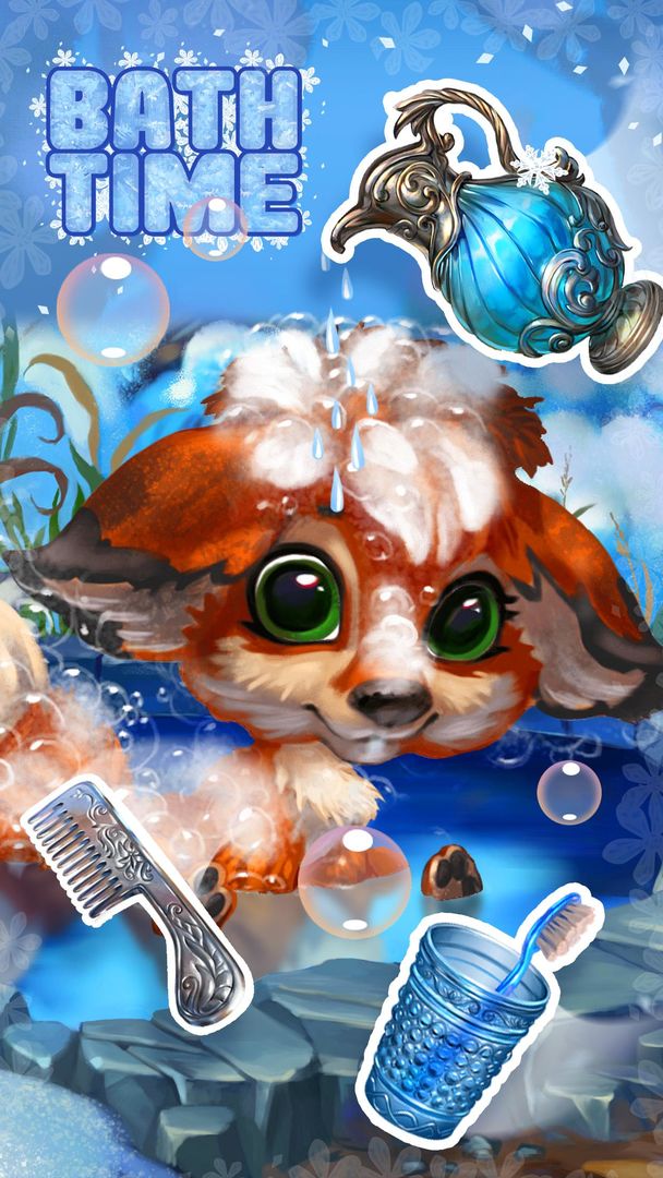 Winter Fairy: My Little Fox 게임 스크린 샷