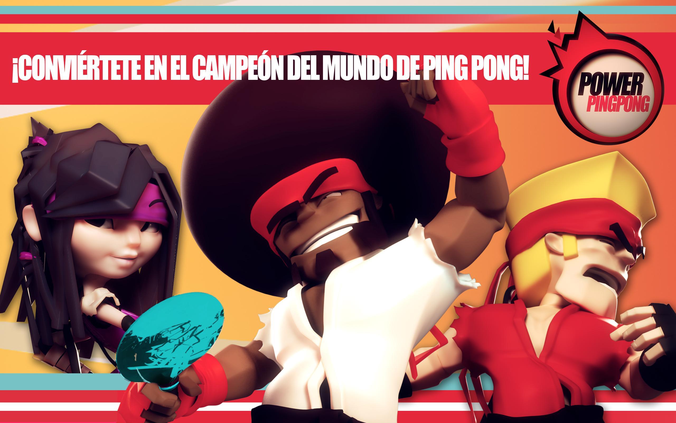 Captura de Pantalla del Juego Power Ping Pong