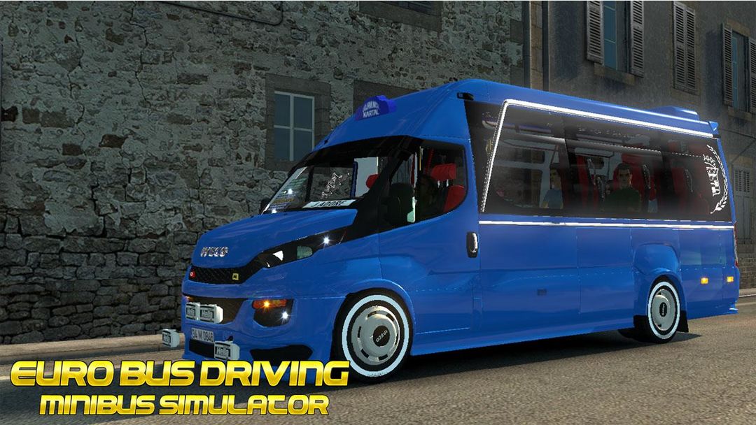 Euro Bus Minibus Simulator 2020 : Bus Driving Sim ภาพหน้าจอเกม