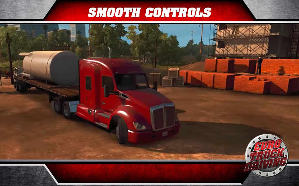 Screenshot of Euro Truck Driving : Cargo Delivery Simulator Game
