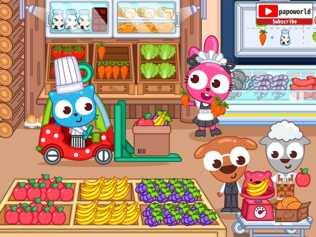 泡泡小鎮餐廳 - 美食烹飪經營類遊戲遊戲截圖