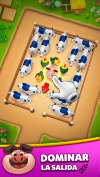 Captura de Pantalla del Juego Animal Farm Jam Puzzle 3D