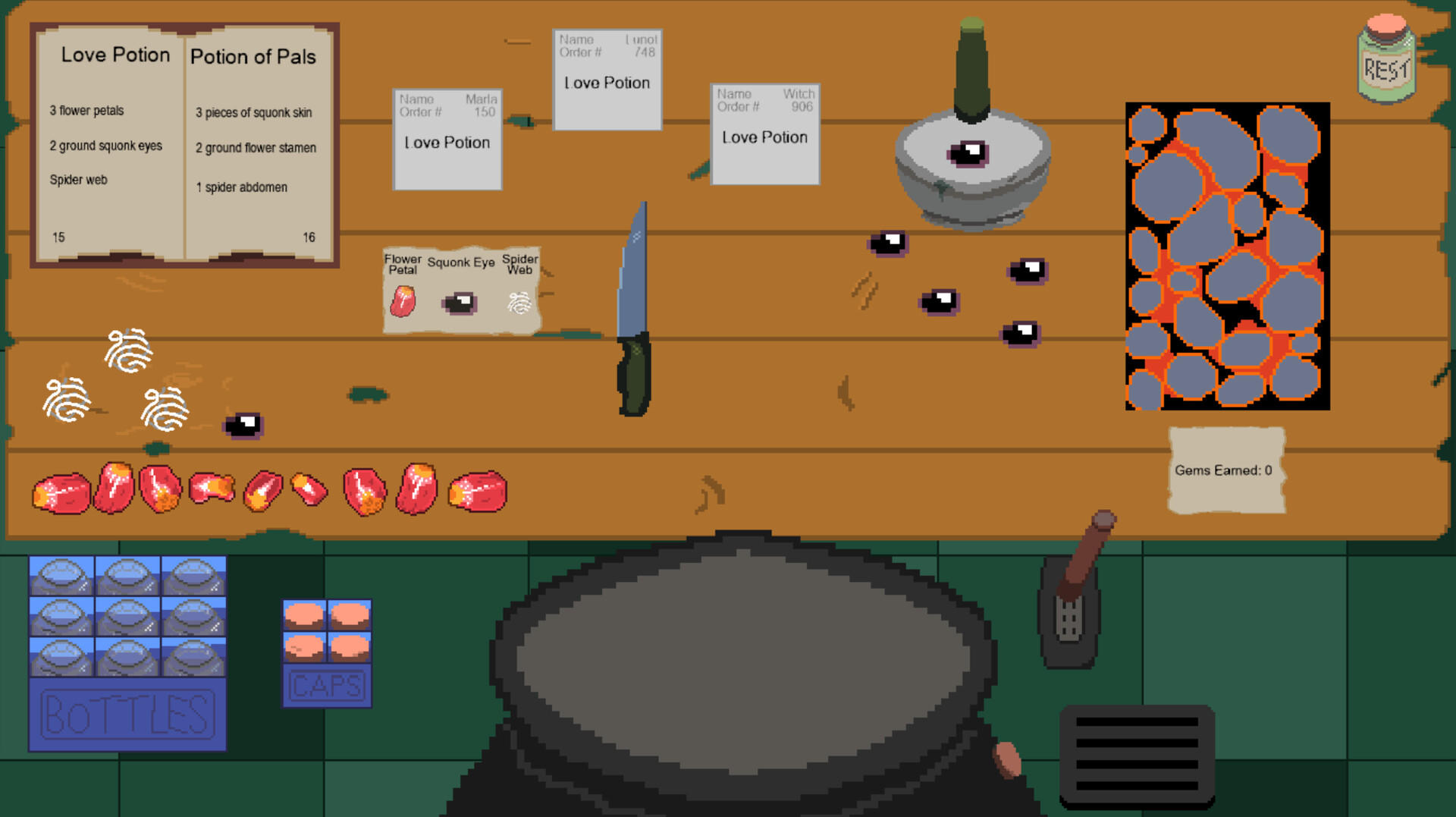 Potion Problem screenshot game