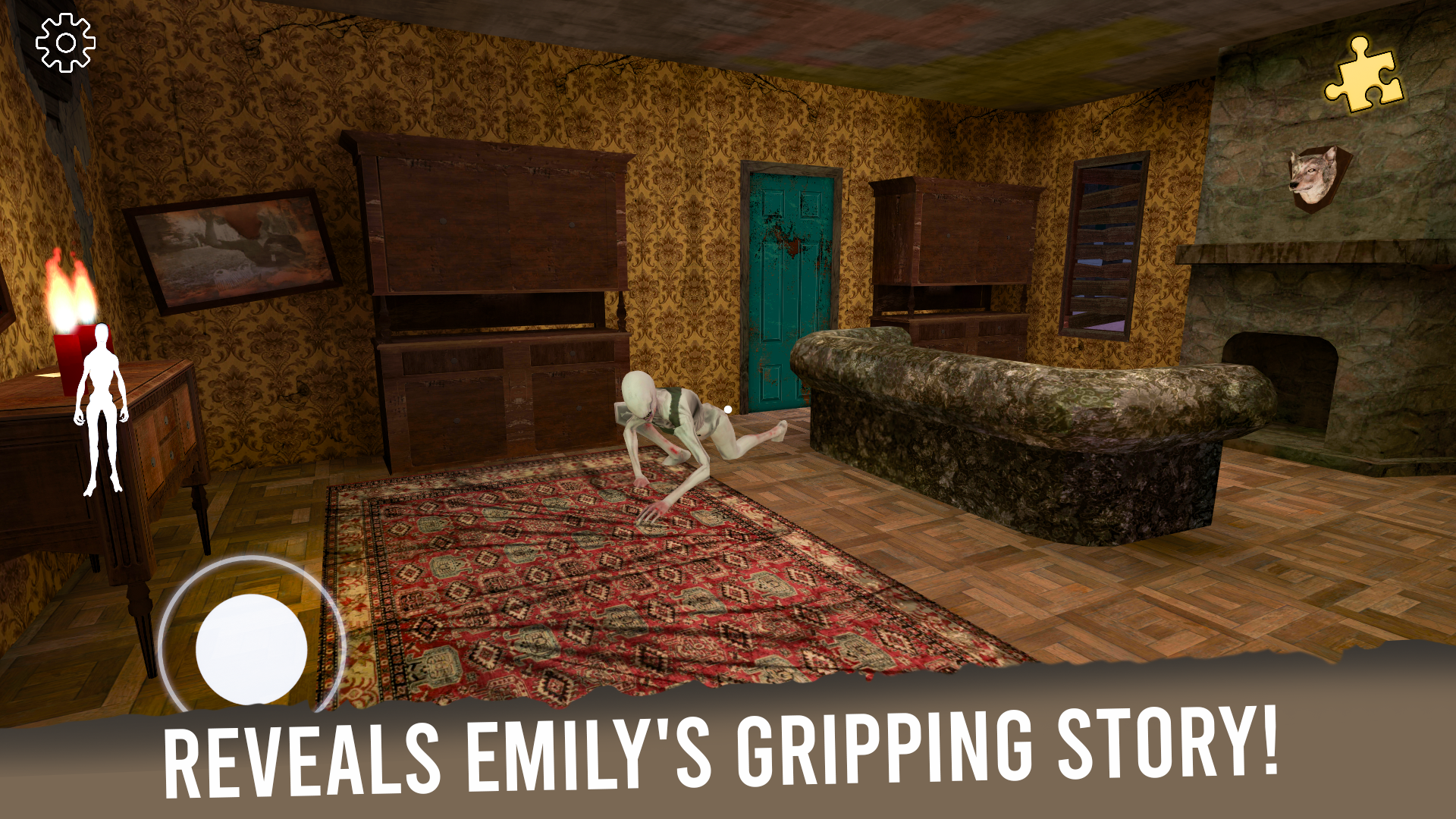 Screenshot 1 of Cursed Emily: เกมสยองขวัญที่ยอดเยี่ยม 2.0.4