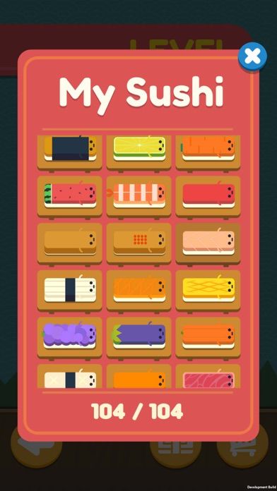 Screenshot of Push Sushi - slide puzzle