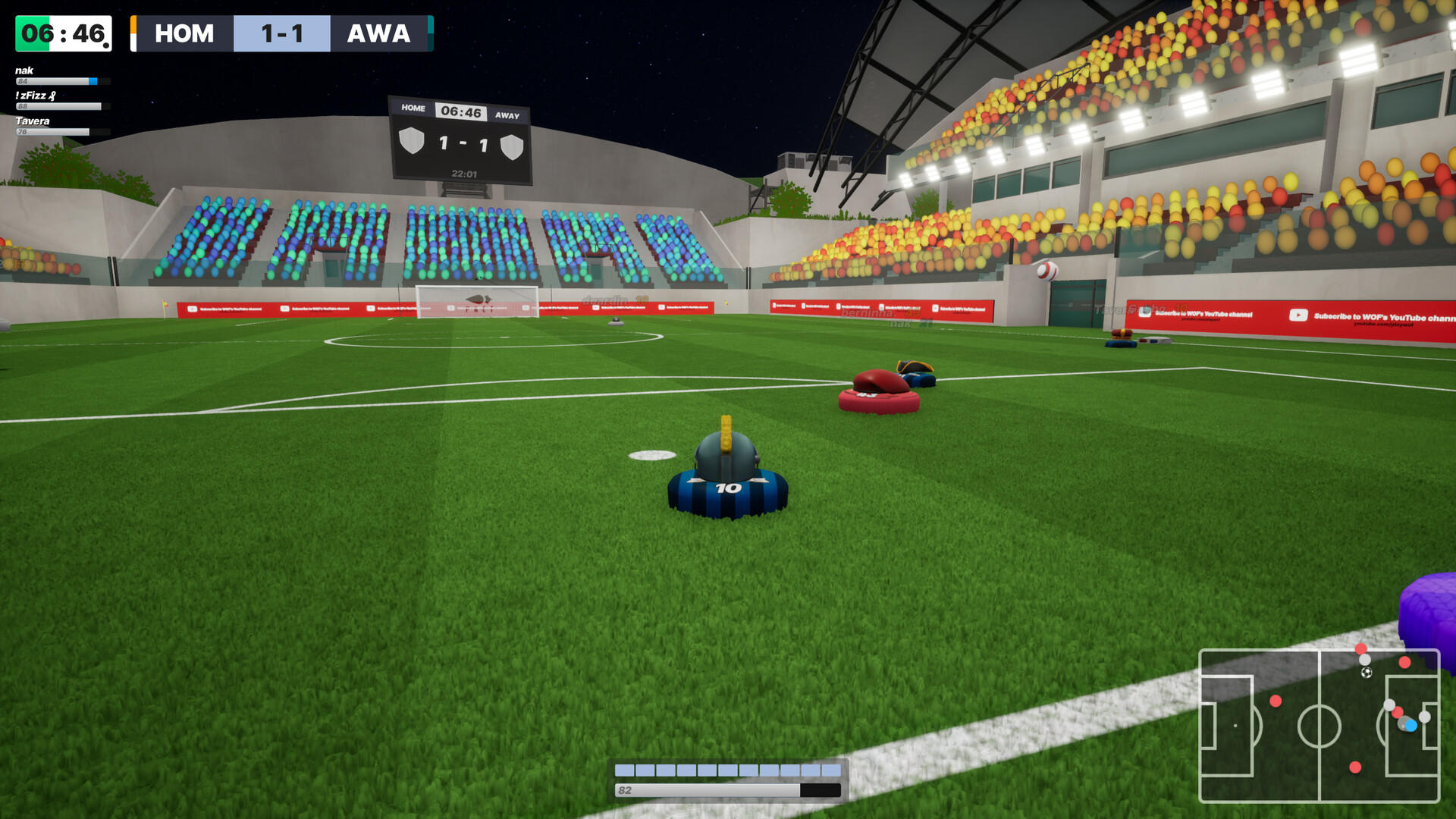 World of Football Game Screenshot