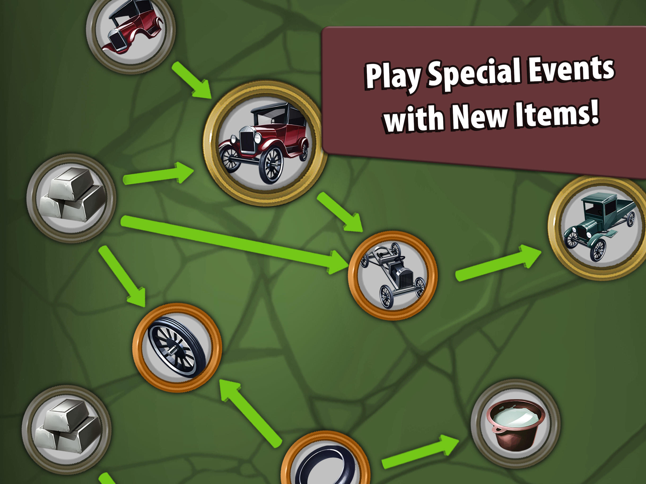 Crafting Idle Clicker Game Screenshot