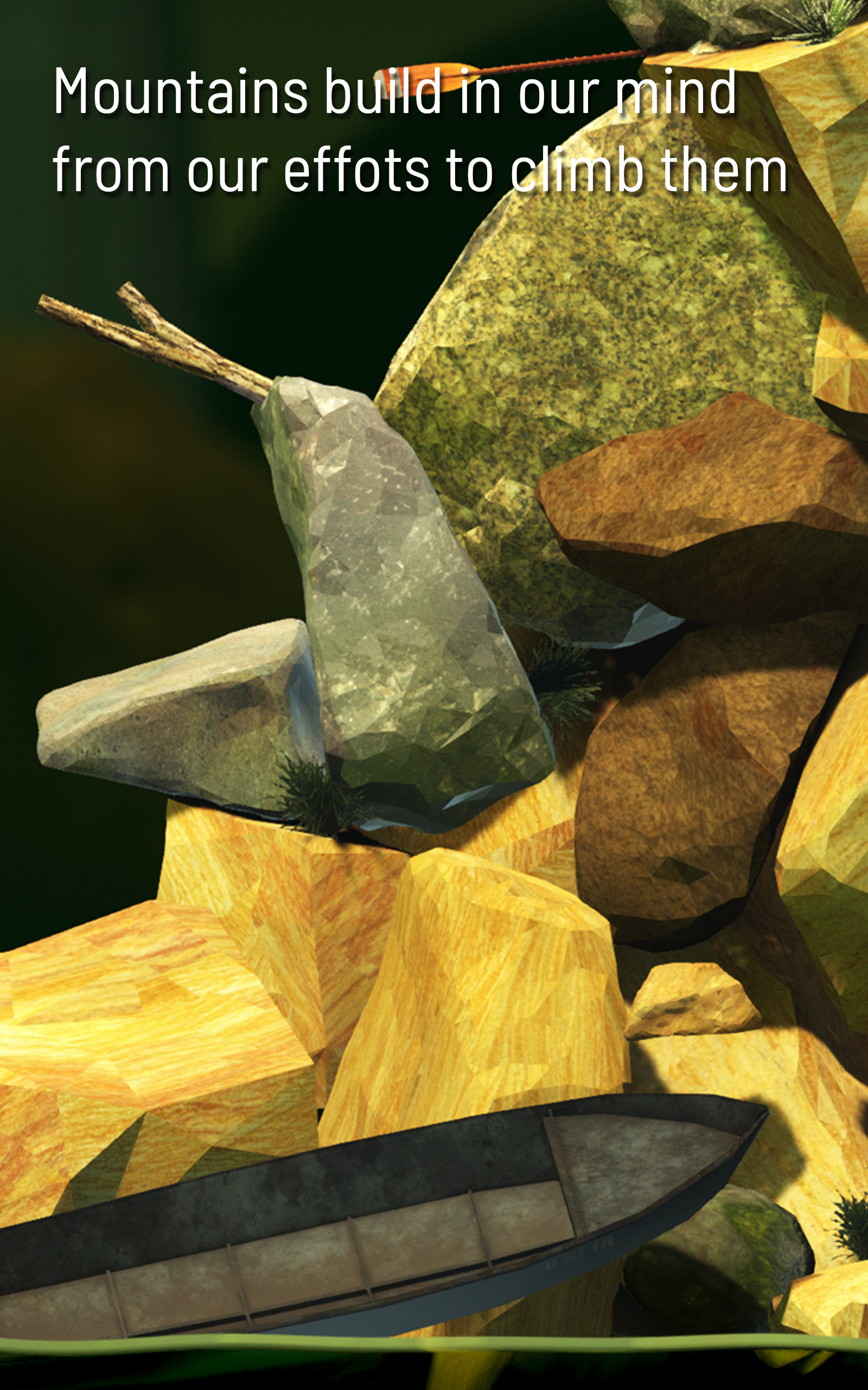 Getting Over It Game Screenshot