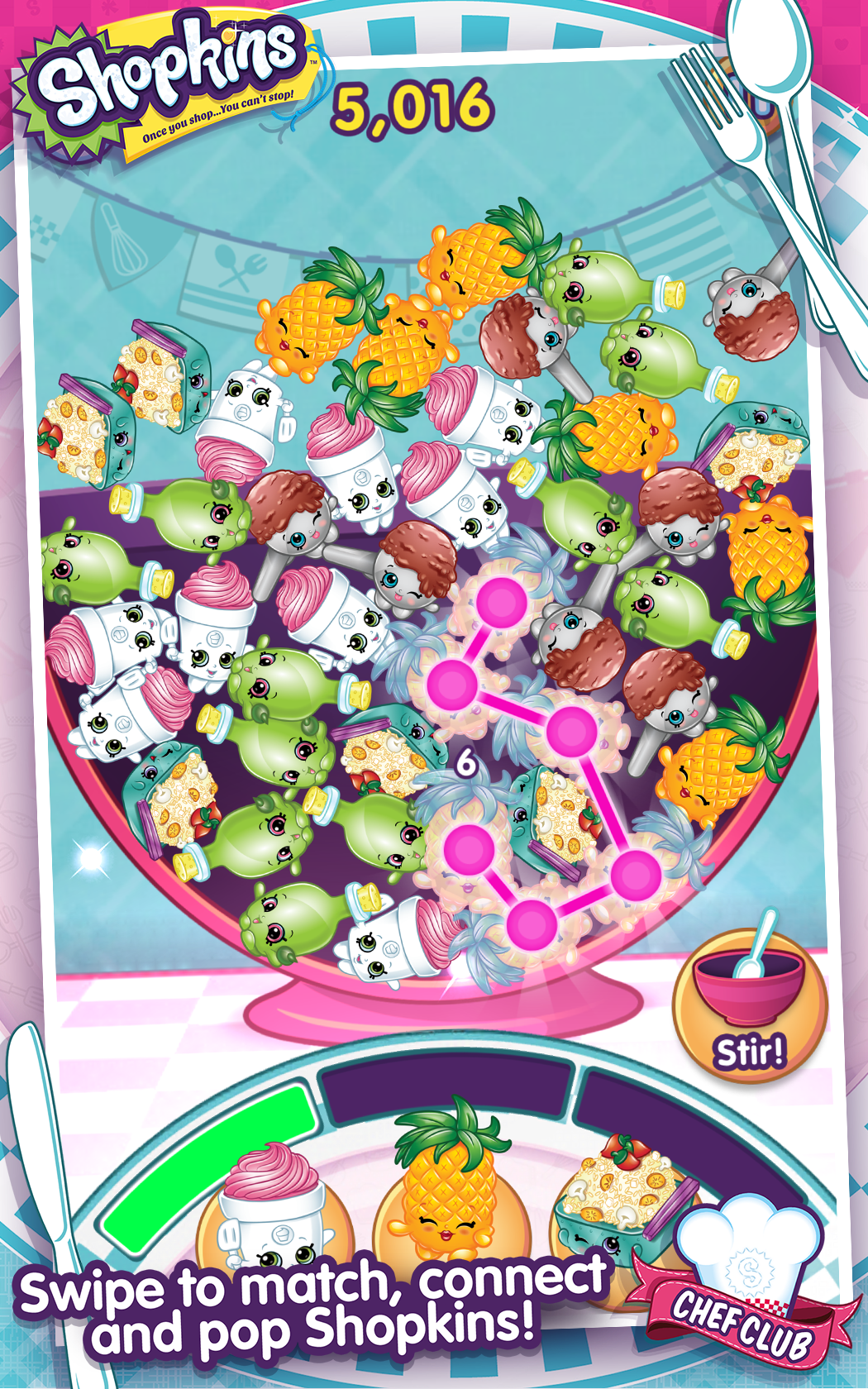 Shopkins: Chef Club Game Screenshot