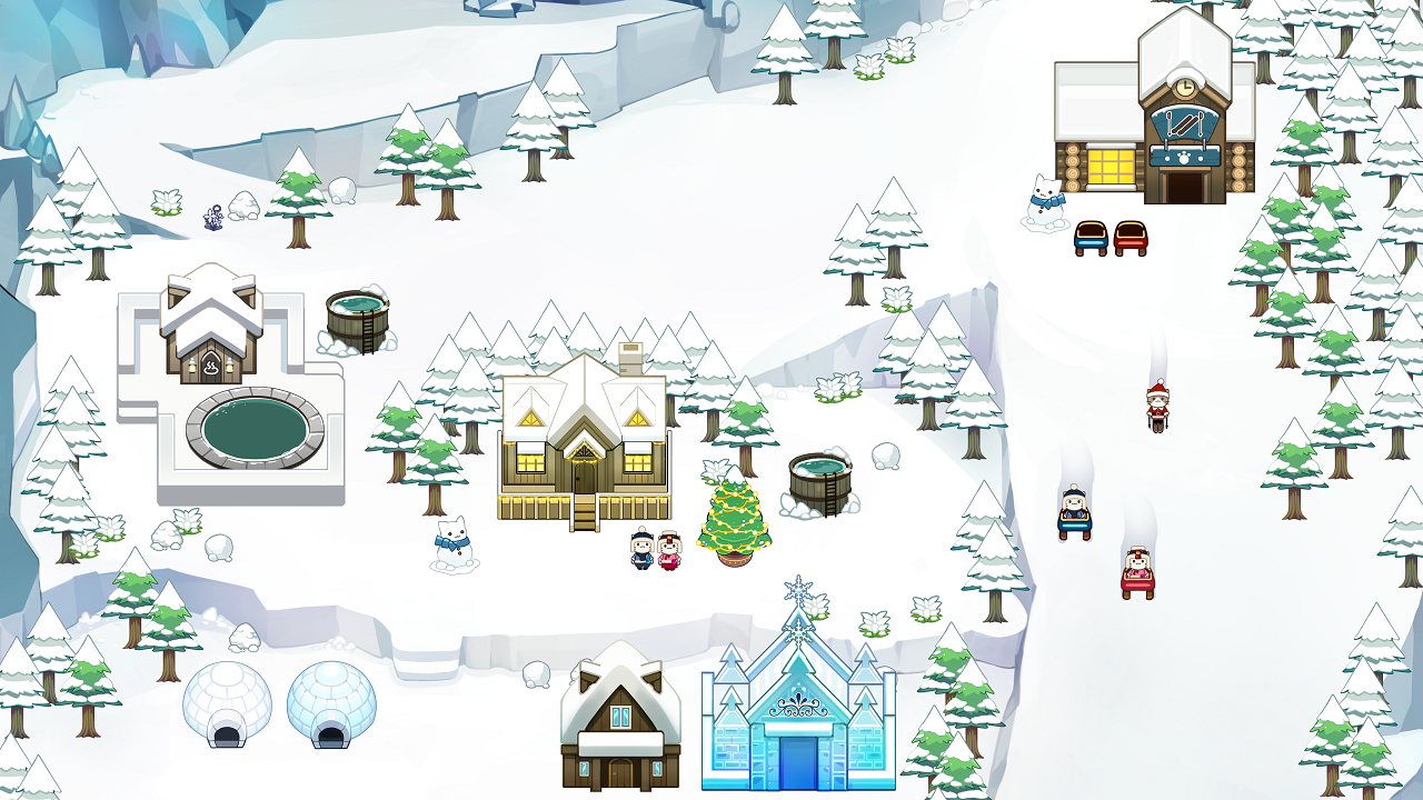 Cat Forest - Healing Camp Game Screenshot