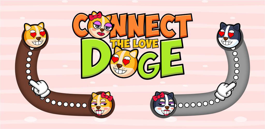 Connect Love Dog: Draw Puzzle Game Screenshot