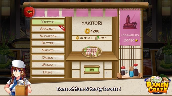 Screenshot of Ramen Craze - Fun Cooking Game