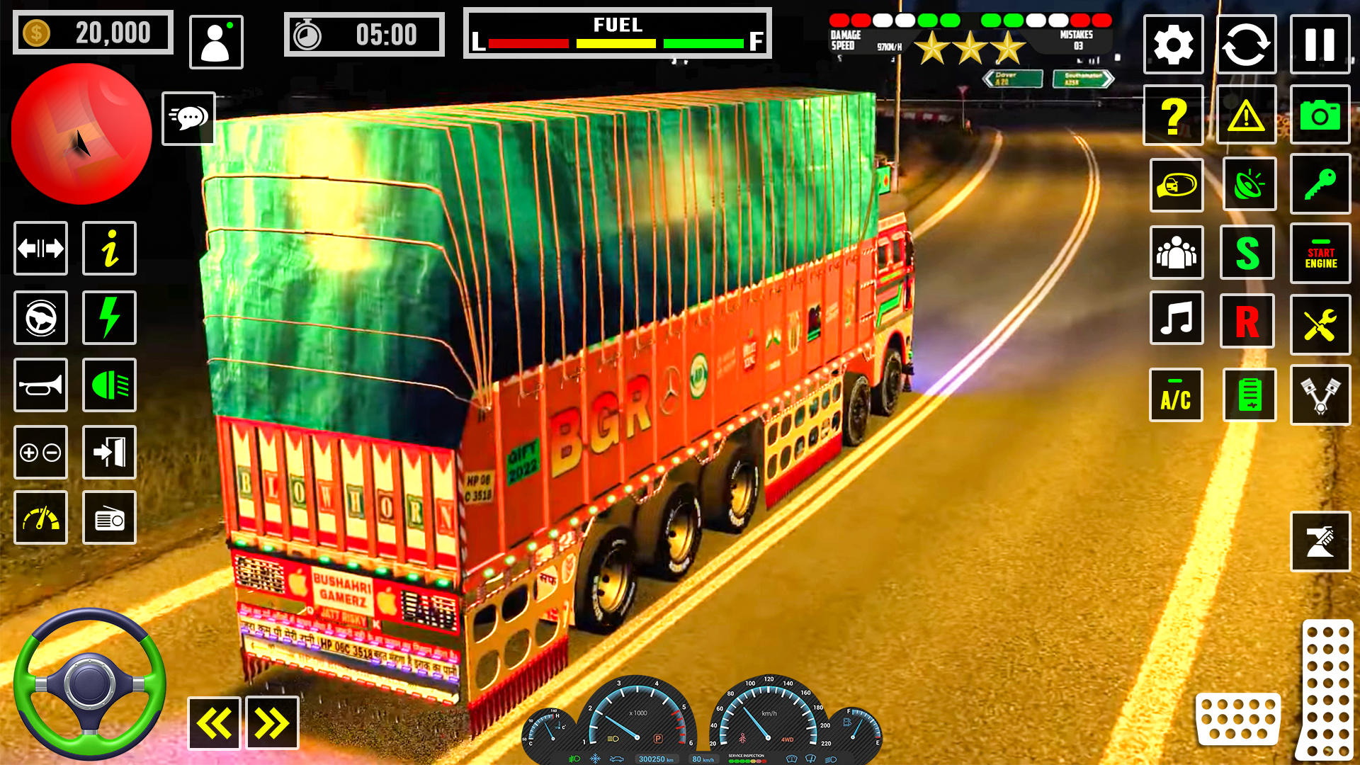 Cuplikan Layar Game Indian Truck 2024 : Lorry 3D