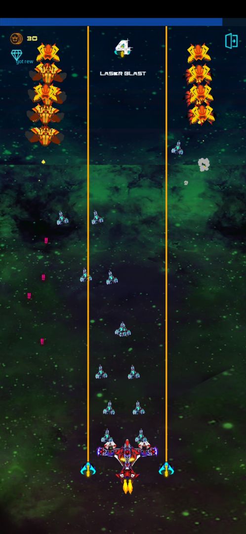 Galaxy Destroyer: Deep Space S screenshot game