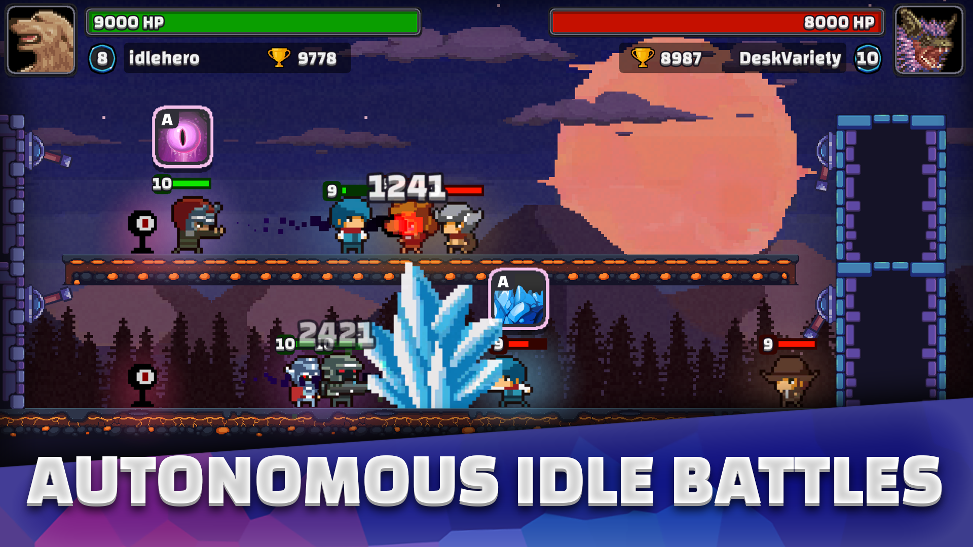 Screenshot of Bit Battles - Online PvP Idle 