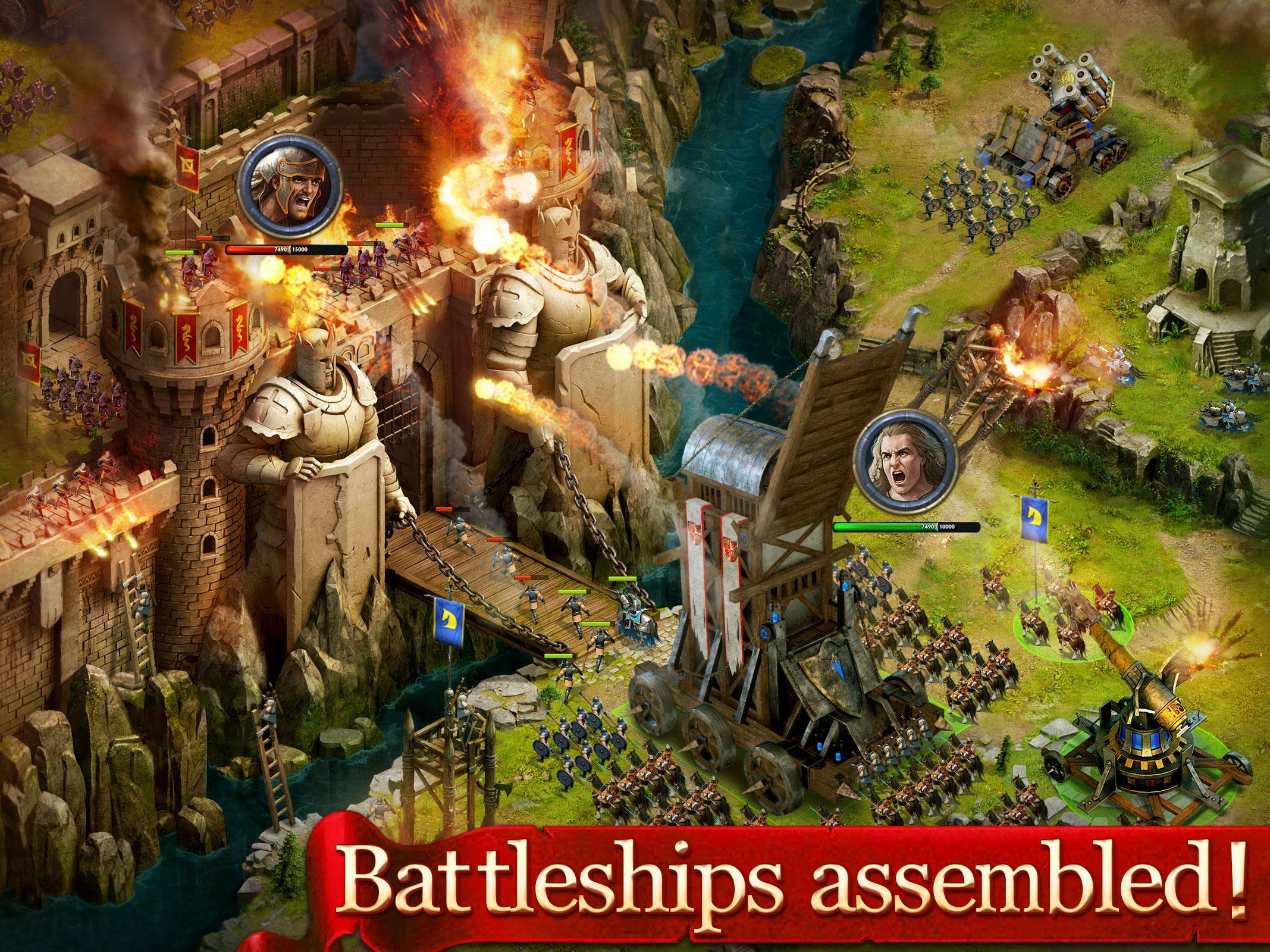 Screenshot of Age of Kings: Skyward Battle