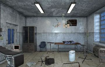 Escape Game Studio - Ruined Hospital 4 ゲームのスクリーンショット