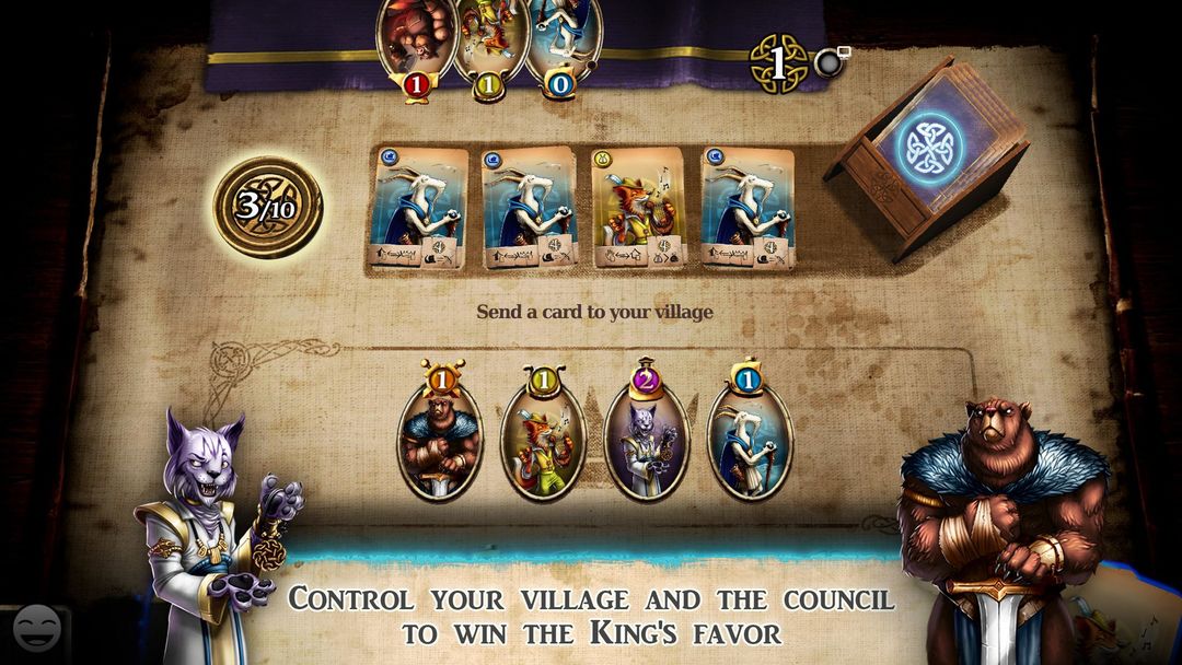 Screenshot of Harald: A Game of Influence