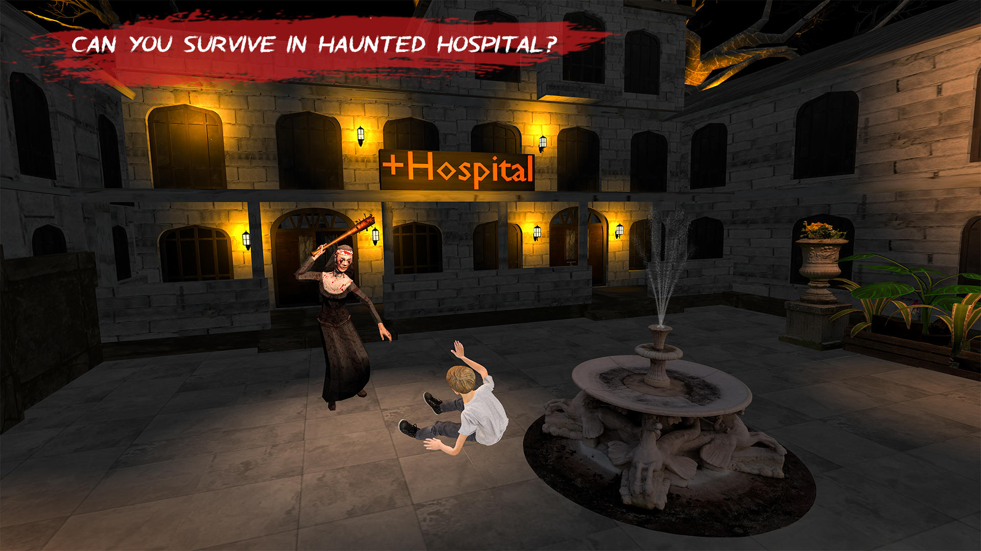 App Creepy Hospital : Scary Horror Granny is Among Us Android game