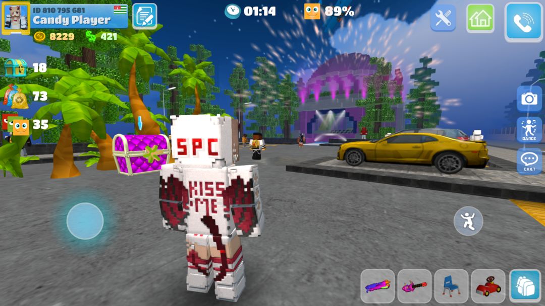Screenshot of School Party Craft