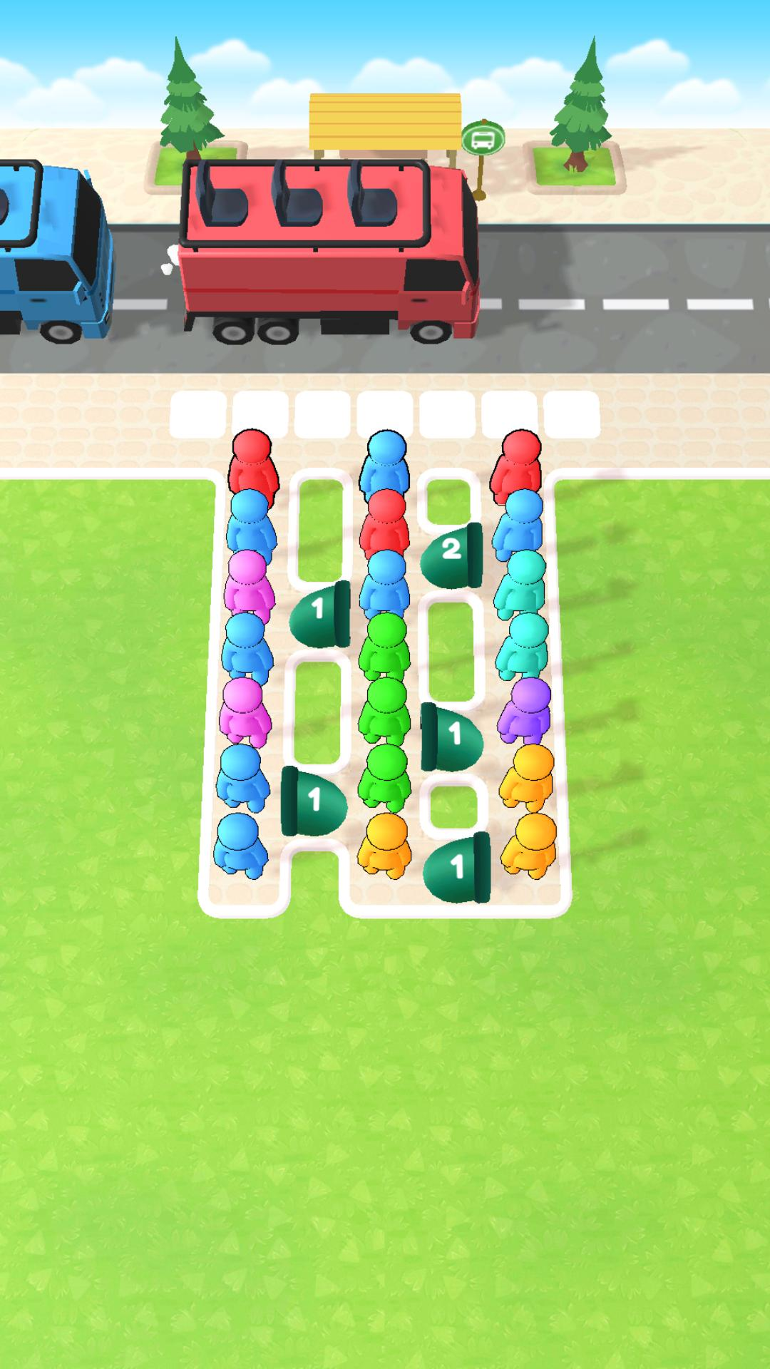 Bus Jam - Color Sorting Puzzle 遊戲截圖