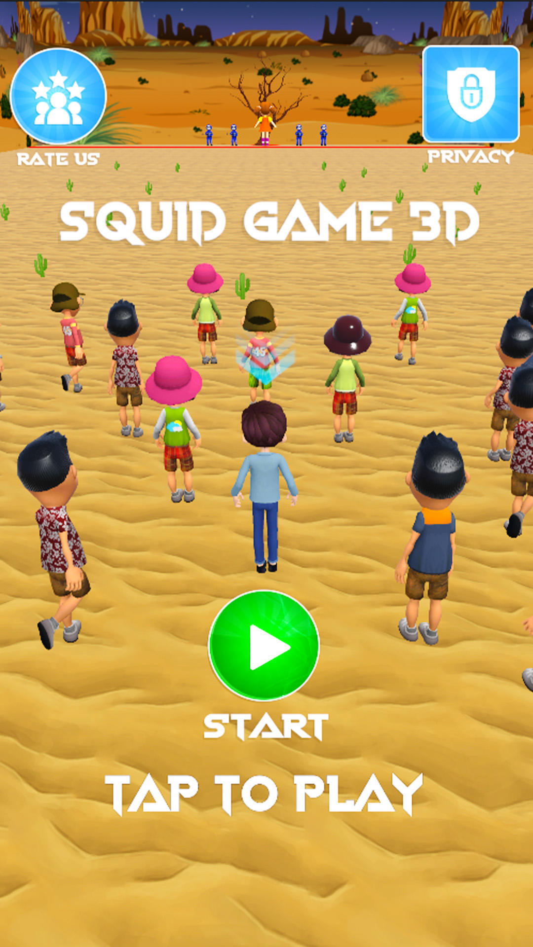 Screenshot of Squid Game 3D: Squid Survival