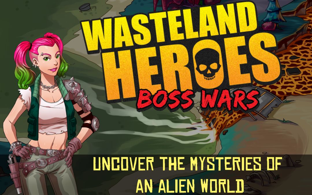Screenshot of Wasteland Heroes - Boss Wars