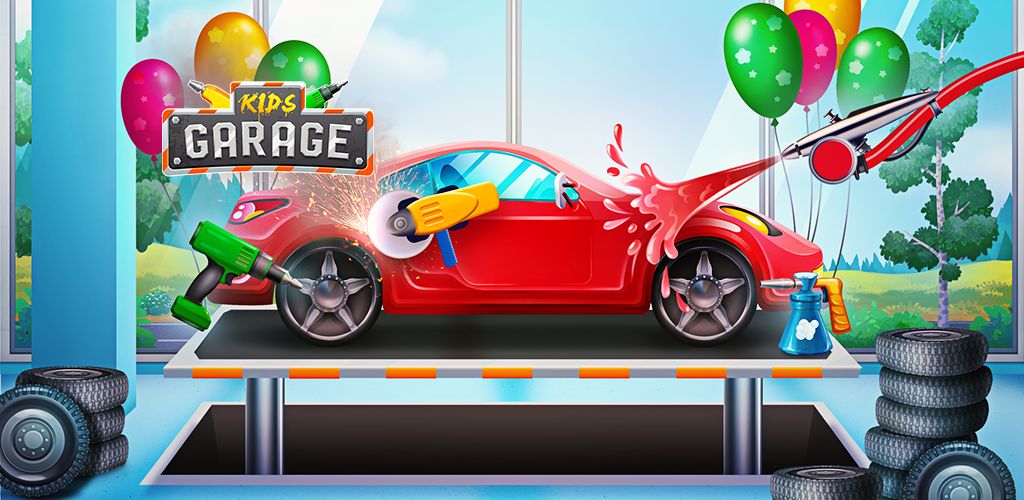 Kids Garage: Toddler car games