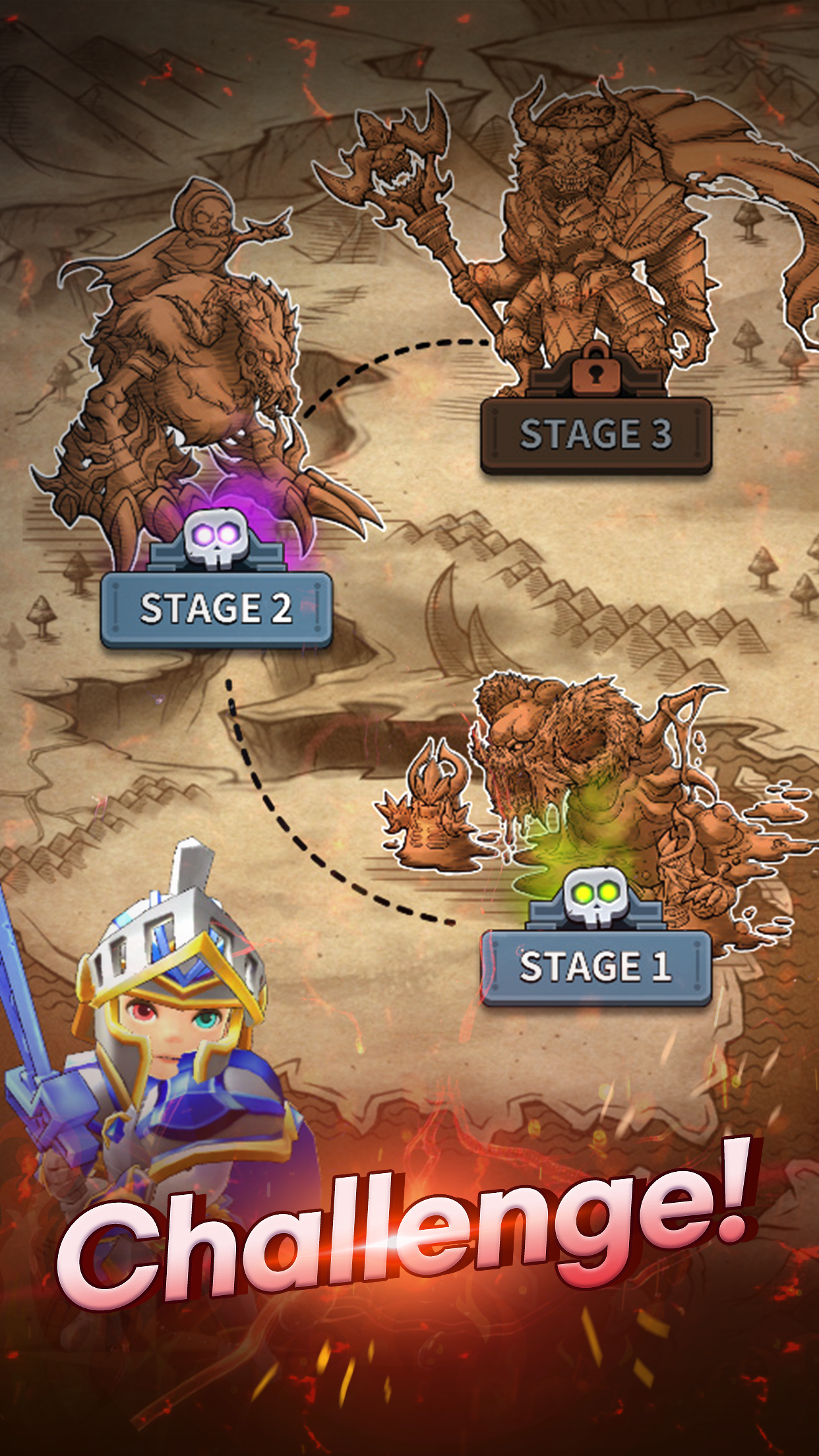 Captura de Tela do Jogo AlchemyKnight