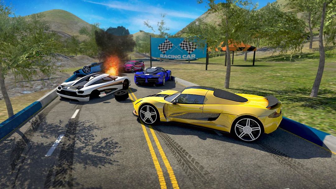 Supercar Racing 2018 게임 스크린 샷