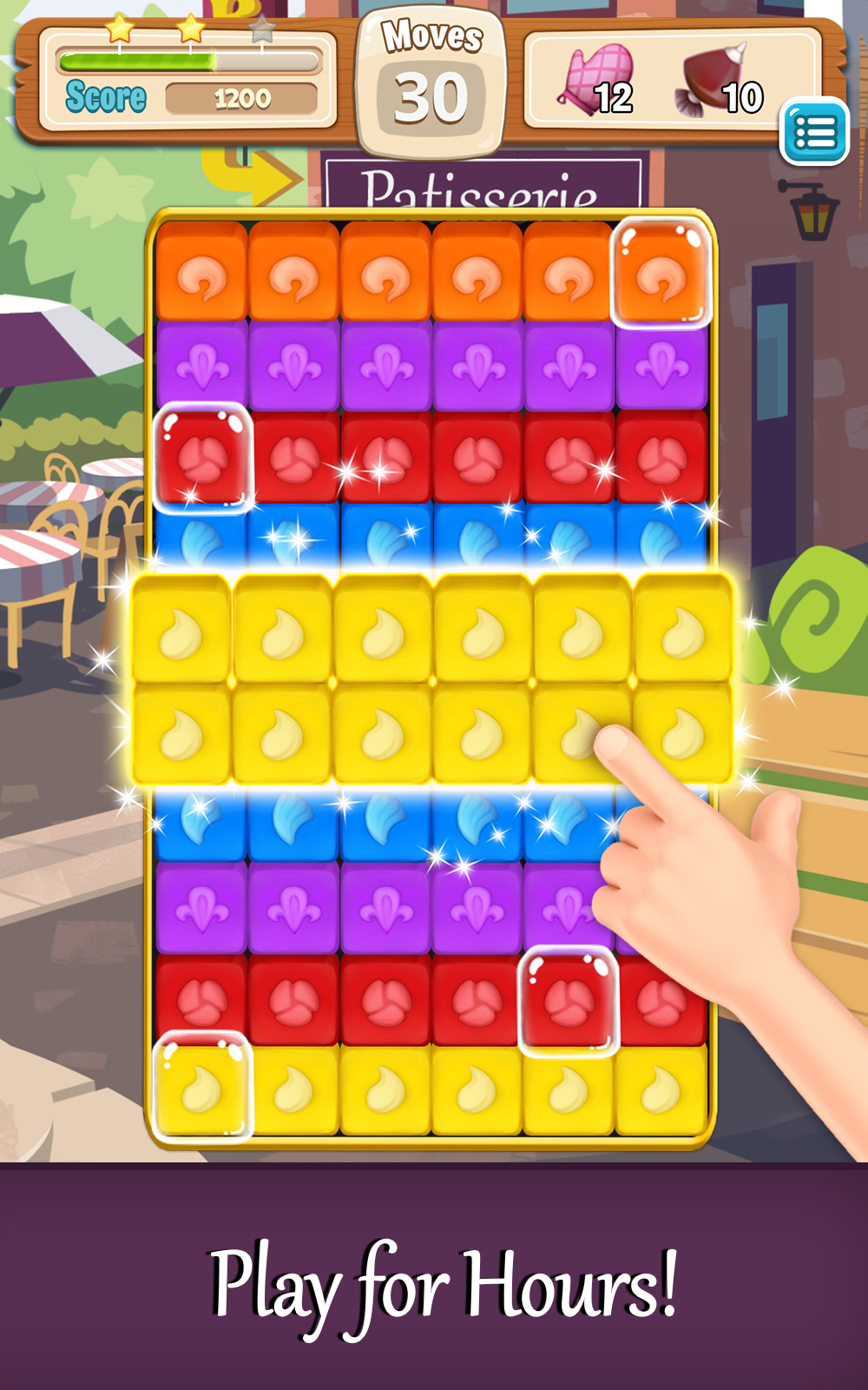 Cake Blast ภาพหน้าจอเกม