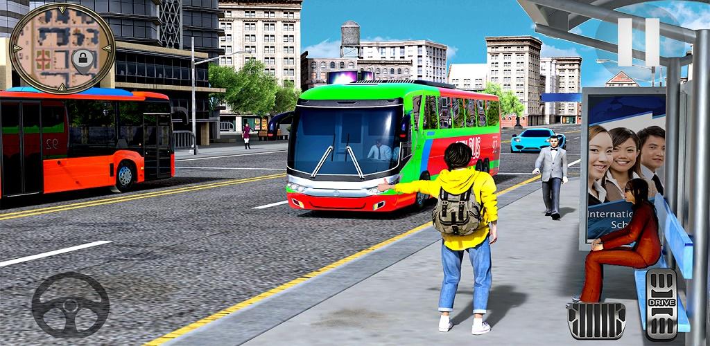 Banner of City Coach Bus Parking Arena 3D: игра вождения автобуса 1.3.9