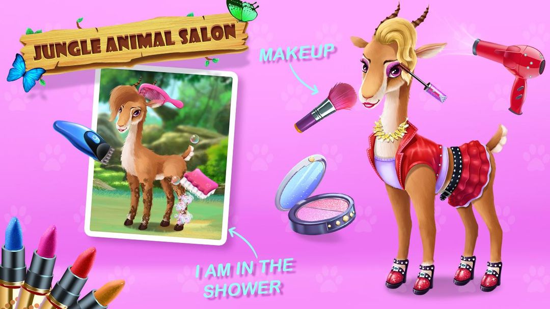 Jungle Animal Makeup遊戲截圖