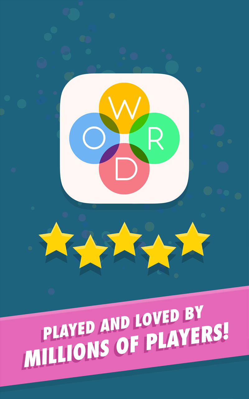 Скриншот игры WordBubbles
