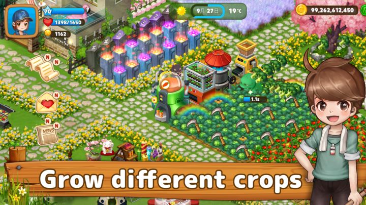 Screenshot 1 of Real Farm : ကမ္ဘာကြီးကို ကယ်တင်ပါ။ 1.42.12