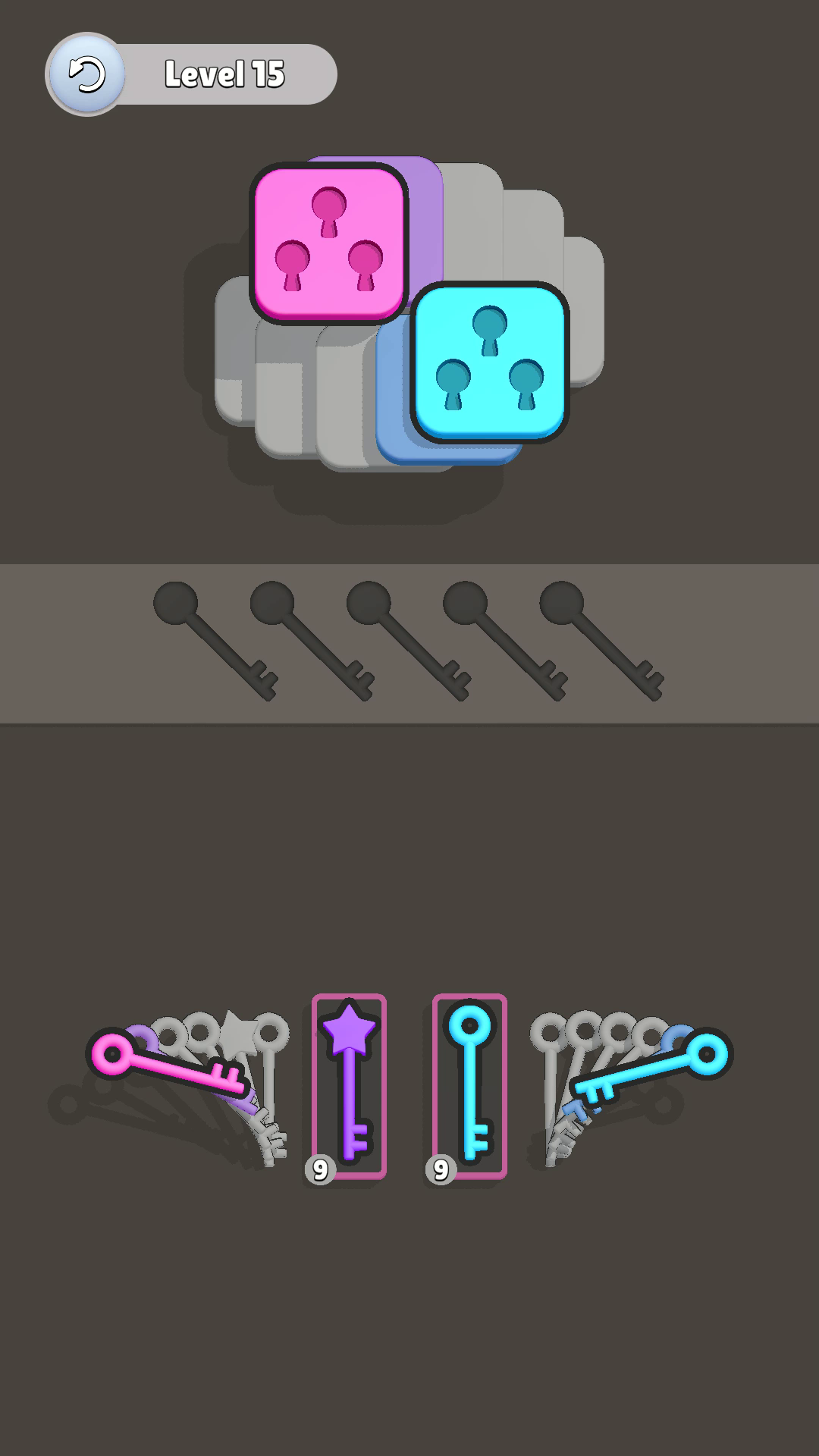 Triple Keys Mahjong Game Screenshot