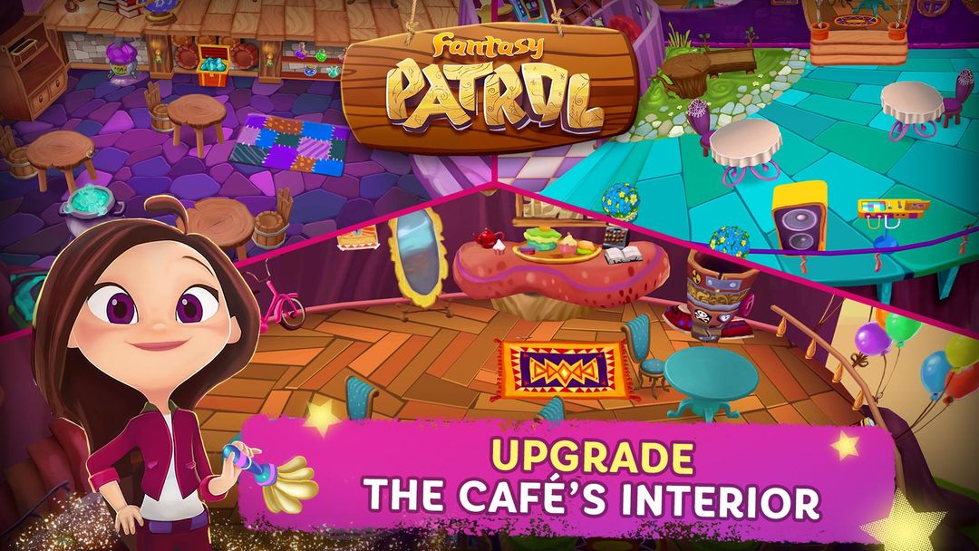 Screenshot of Fantasy Patrol: Cafe