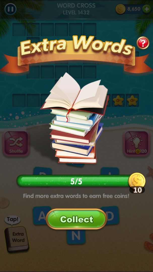 Screenshot of Word Games(Cross, Connect, Search)