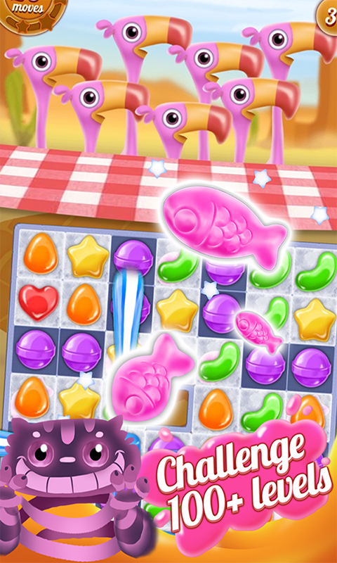 Juicy Candy Blast 遊戲截圖