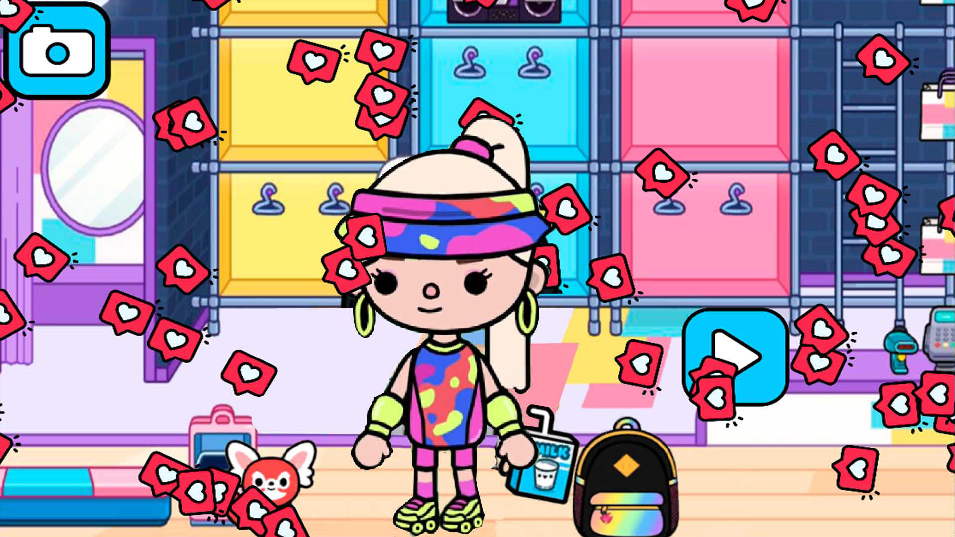 Toca Boca Barby ASMR Dress up ภาพหน้าจอเกม