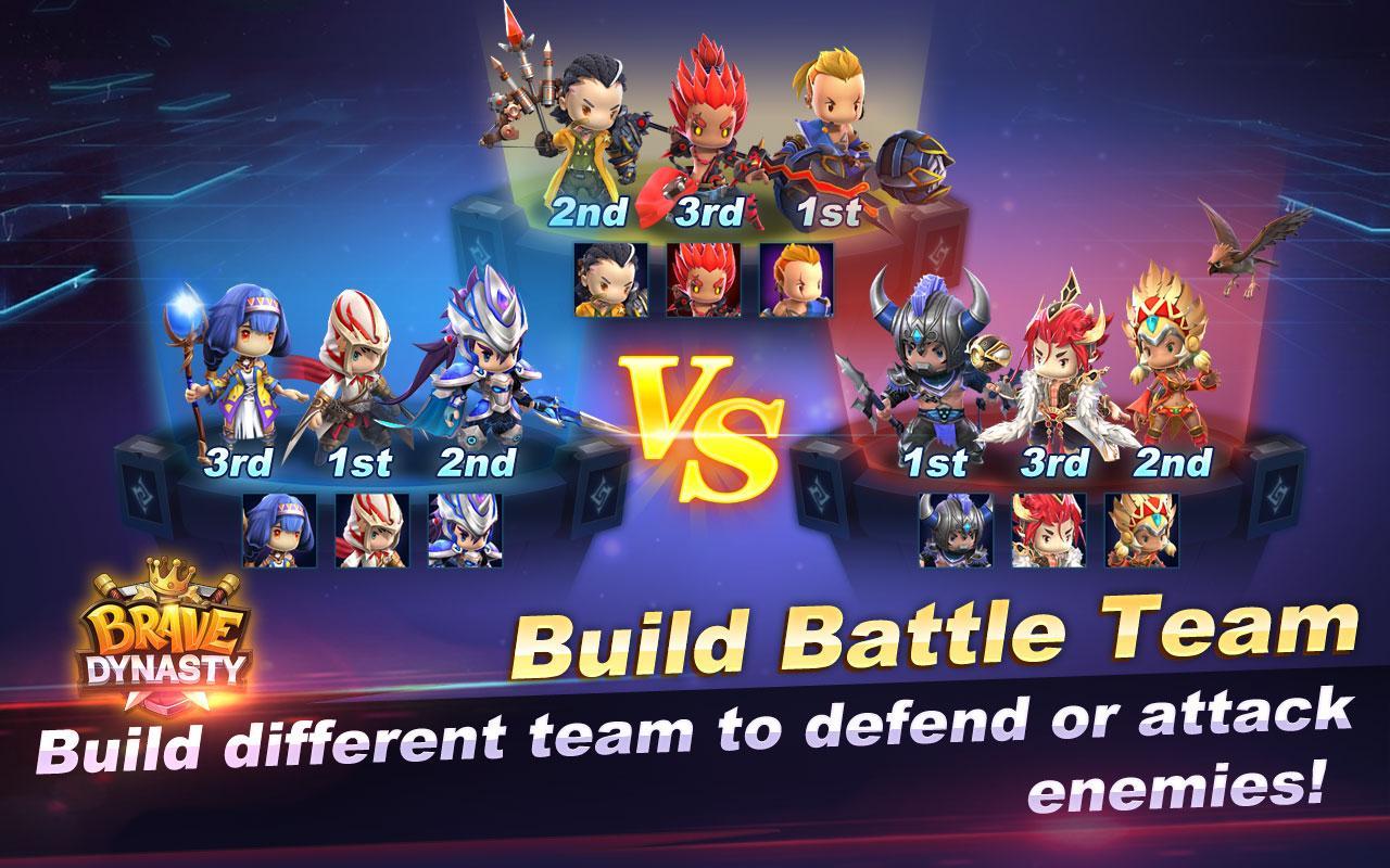 Brave Dynasty 게임 스크린샷