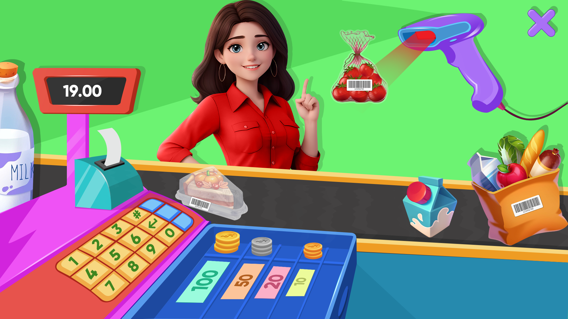 Скриншот игры Supermarket Shopping Sim Games