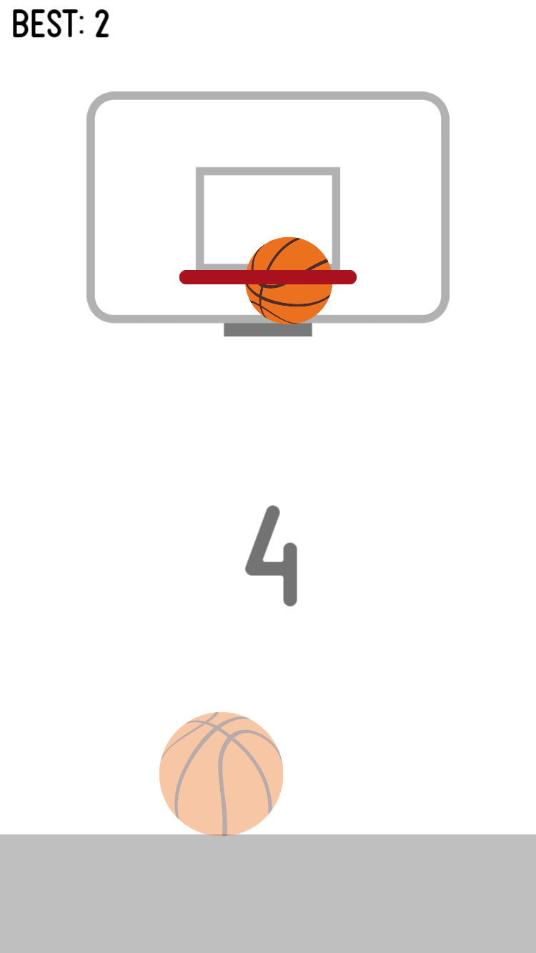 Screenshot of Basketball messenger star