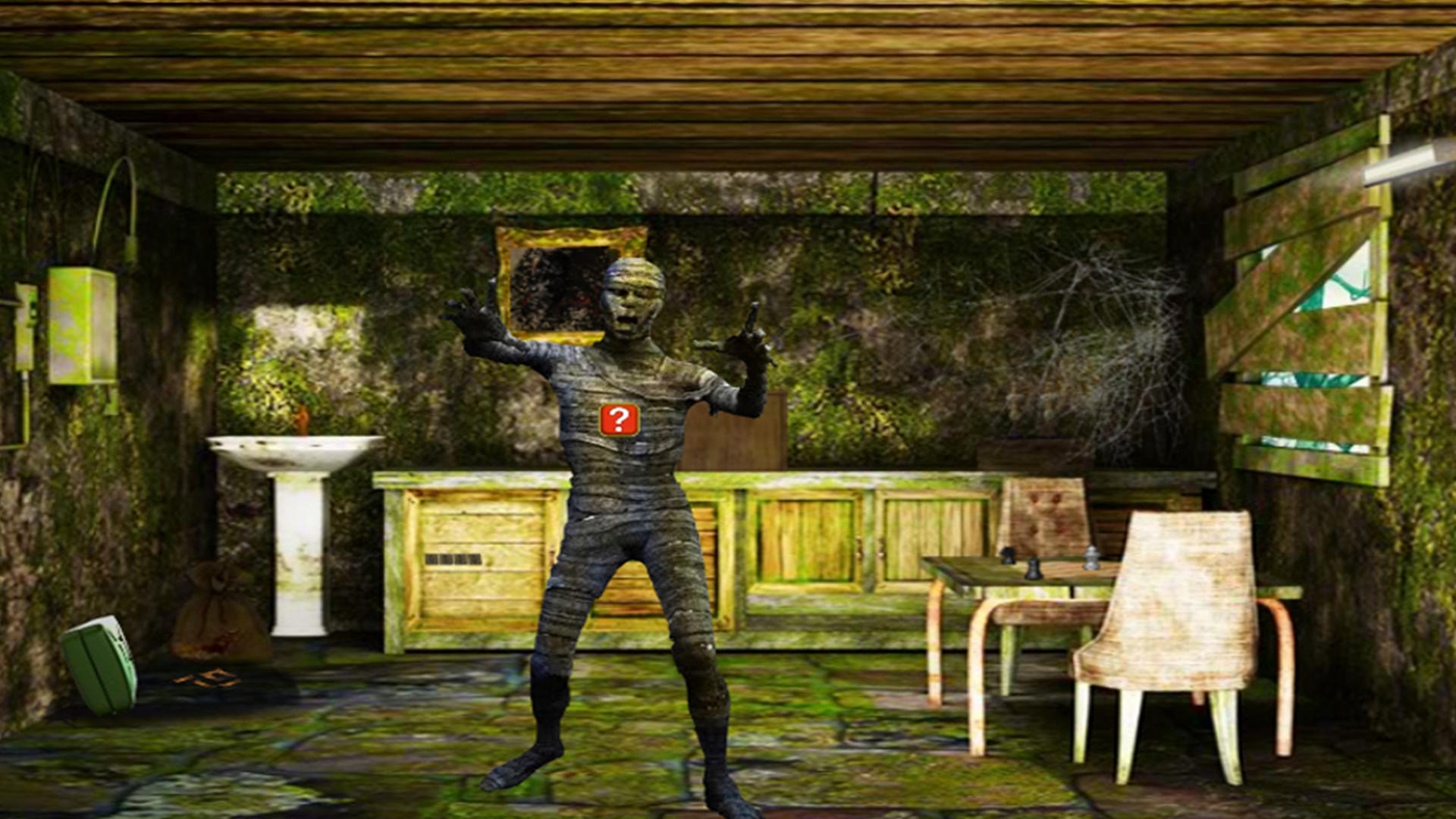 Mystery Zombie House Escape Game Screenshot