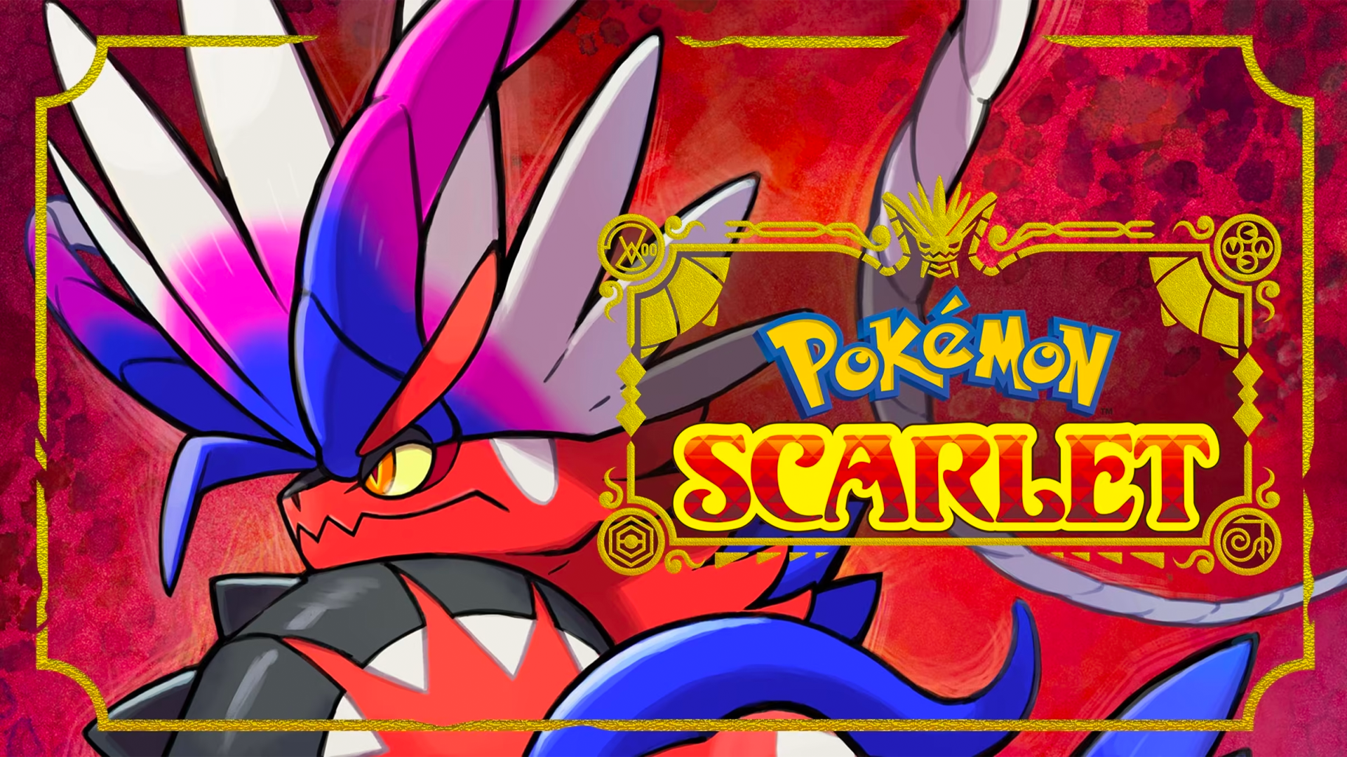 Banner of Pokémon Scarlet និង Violet 