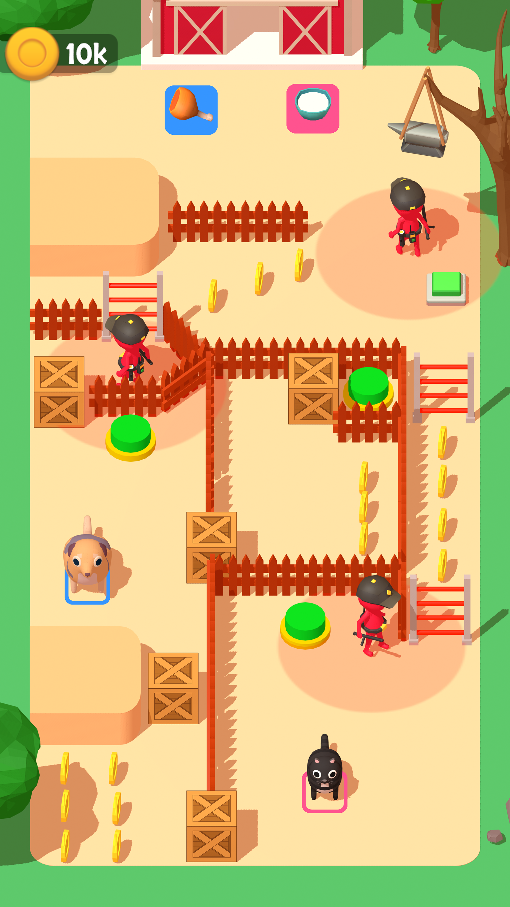 Feed Animals: Draw Line Game Screenshot