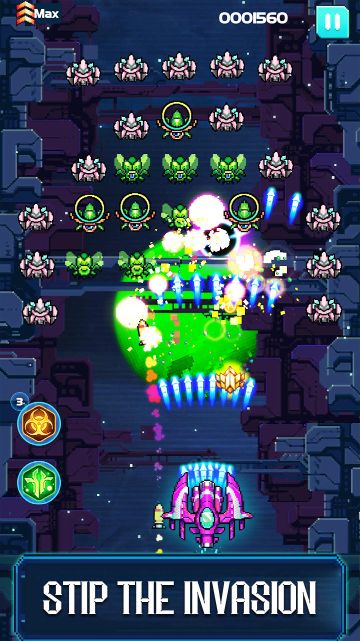 Screenshot 1 of Galaxy Invaders：Space Shooter 1.21