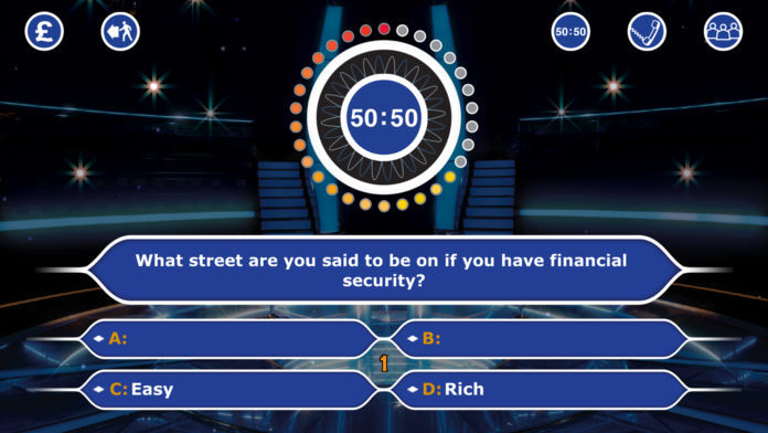 Screenshot of Who Wants To Be A Millionaire